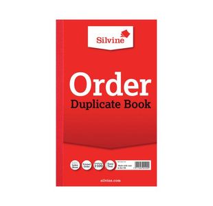 Silvine Duplicate Bk 8.25X5 Order P6