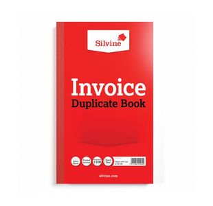 Silvine Dup Invoice Book 611 Pk6