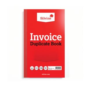 Silvine Dup Invoice Book 611 Pk6