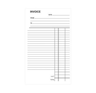 Silvine Dup Invoice Book 611 Pk6