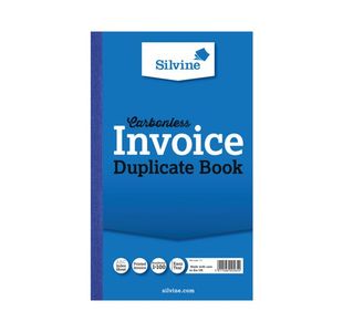 Silvine Dup Invoice Book 711-T Pk6