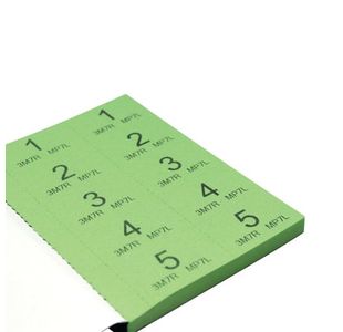 Cloakroom/Raffle Tickets 1-500 Pk12