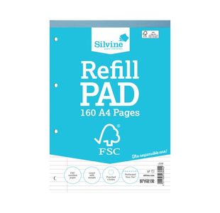 Silvine Everyday A4 Rfl Pad Pk5