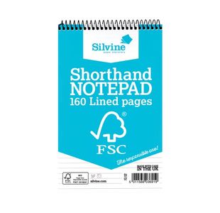 Silvine Shorthand Notepad 160P P10