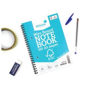 Silvine Everyday A5 Twinwire Notebk