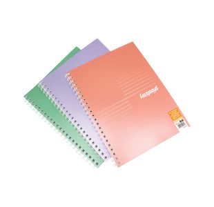 Silvine Luxpad Met 200Pg A4+ Ast Pk3