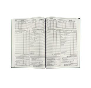 Simplex D Accounts Book One Year