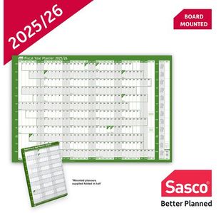 Sasco Fiscal Year Planner 2025-2026