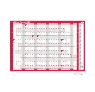 Sasco Year Planner Unmtd 2026