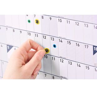 Sasco Year Planner Vert Unmtd 2026
