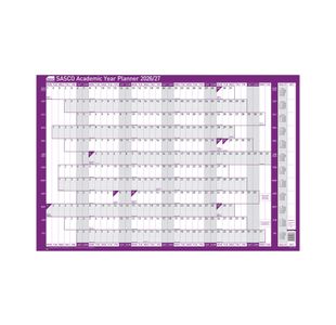 Sasco Academic Planner Mtd 2026/27