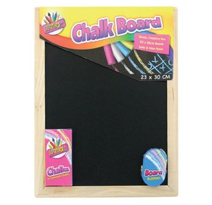 Chalk Board And Eraser Set Pk12