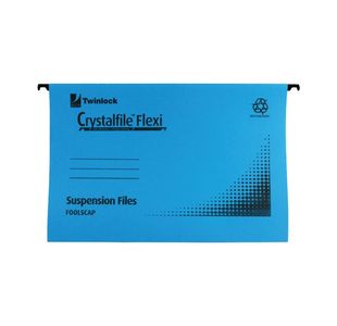 Rexel Crystalfile Flx Std Fc Blu P50