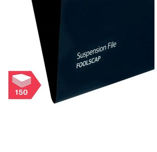 Rexel Crystalfile Susn File Blk Pk25