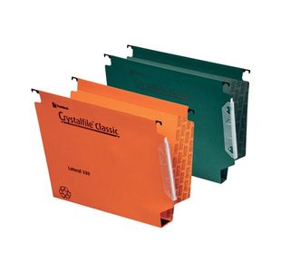 Rexel Crystalfile Lat File Org Pk25