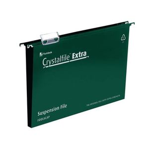 Rexel Crystalfile Susn File Grn Pk25