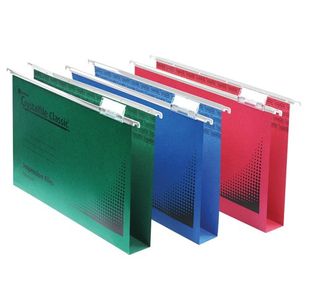 Rexel Crystalfile Susn File Grn Pk50
