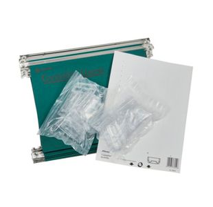 Rexel Crystalfile Susn File Grn Pk50