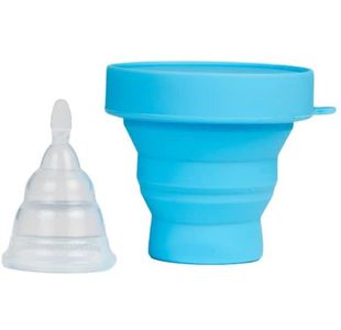 Med Grad Silicon Menstrl Cup/Unit Bl