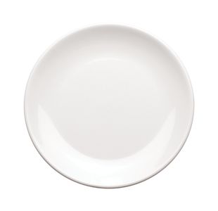 Plate Round 9 Inch 23Cm Mela Wht Pk6