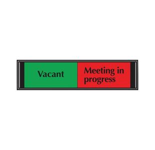 Stewart Slide Sign Vacant/Meet