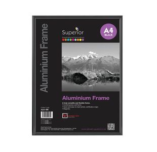 Seco Brushed Alum Frame 11Mm A1 Blk