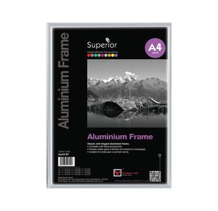 Seco Brushed Alum Frame 11Mm A4 Slv