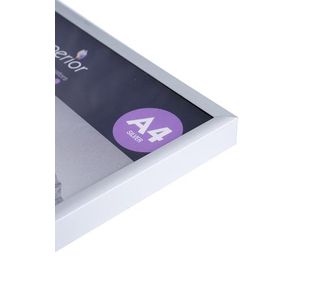 Seco Brushed Alum Frame 11Mm A4 Slv