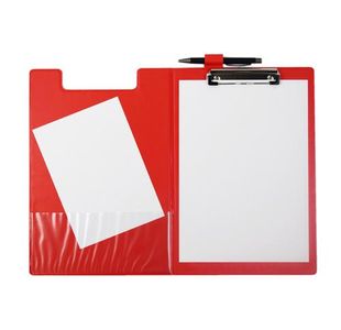 Seco Foldover Clipboard A4+ Red