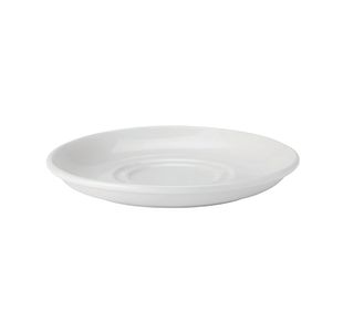 Pure White Dbl Well Saucer 15Cm Pk6