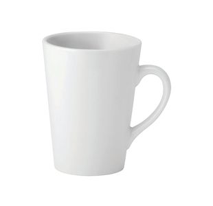 Pure White Latte Mug 12Oz Pk6