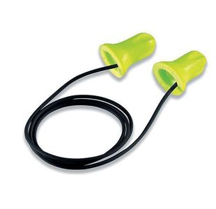 Uvex Hi-Com Cord Earplugs Grn Pk100