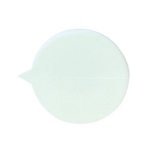 Gosecure Plain Round Seals Wht Pk500