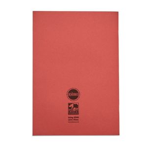Rhino Exbook 64P S10 A4 Red Pk50