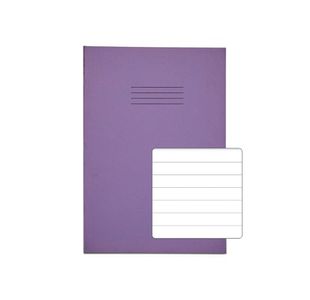 Rhino Exbook 48P F12 Purple A4 Pk100