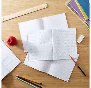 Rhino Exbook 80P S5 9X7 Red Pk100