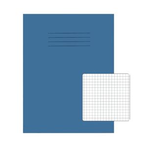 Rhino 9X7 Ex Book 5Mm Sq L/Blu Pk100