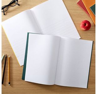 Rhino A4 Ex Book Plain/15Mm Grn Pk50