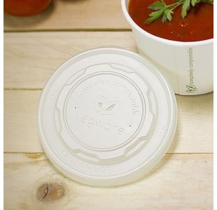 Vegware Soup Cntnr Hot Lid Opq Pk500