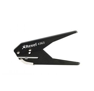 Rexel S120 Single Plier Punch Blk