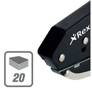 Rexel S120 Single Plier Punch Blk