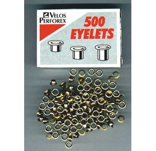 Rexel No 2 Eyelets 4.2Mm Brass Pk500