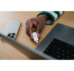 Plectra Usb-C Flash Drive Wht 128Gb