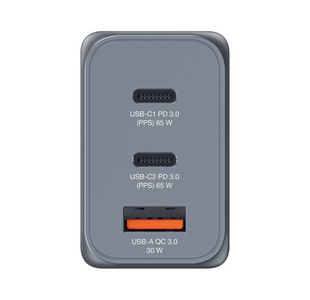 Verbatim Gan 65W 3 Port Charger