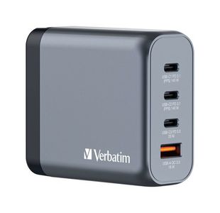 Verbatim Gan 140W 4 Port Charger