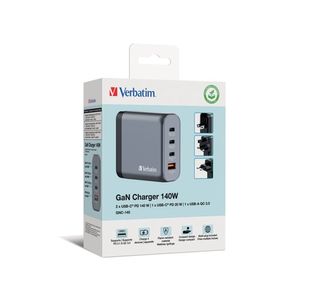 Verbatim Gan 140W 4 Port Charger