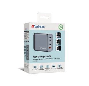 Verbatim Gan 200W 4 Port Charger