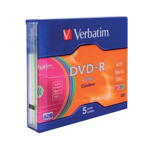 Vertbatim Dvd-R 16X 4.7Gb Pk5 Jwlcse