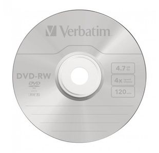 Verbatim Dvd-Rw 4X 4.7Gb Pk5 43285