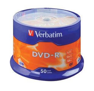 Verbatim Dvd-R 16X Pk50 43548